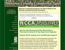 Tablet Screenshot of newtowncrossing.info